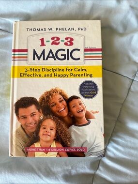 1-2-3 Magic by Thomas W. Phelan - White & Yellow Cover